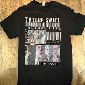 Black Taylor Swift The Eras Tour T-Shirt